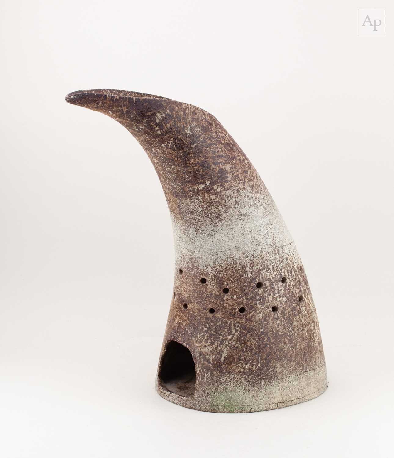 Lot 3 - ABDO NAGI (1941-2001); a large sculptural horn...