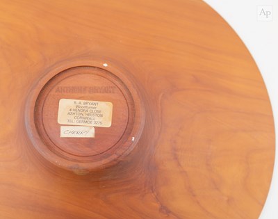 Lot 747 - ANTHONY BRYANT (born 1960); a turned cherry...