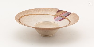 Lot 339 - JON MIDDLEMISS (1949-2021); a stoneware bowl...