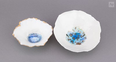 Lot 348 - JOY TRPKOVIC (born 1950); a porcelain bowl...
