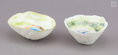 Lot 344 - JOY TRPKOVIC (born 1950); a near pair of...