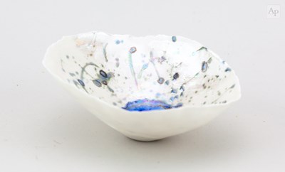 Lot 425 - JOY TRPKOVIC (born 1950); a Parian bowl with...