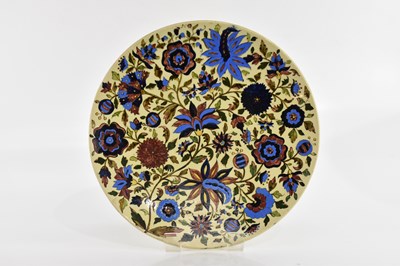 Lot 2587 - FISCHER KAROLY; a Hungarian hand painted wall...