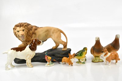 Lot 2424 - BESWICK; a collection of figures comprising a...