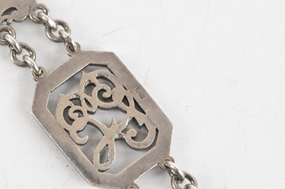 Lot 2036 - MASONIC INTEREST; a George V hallmarked silver...