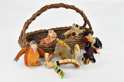 Lot 2096 - GUND; a set of Walt Disney Jungle Book teddy...