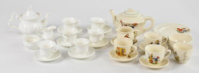 Lot 2636 - Two children's tea sets (2).