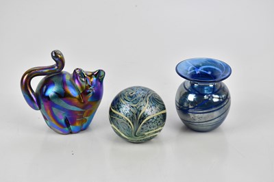 Lot 252 - JOHN DITCHFIELD FOR GLASFORM; a glass model of...