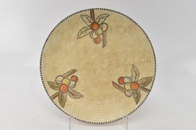 Lot 535 - CHARLOTTE RHEAD FOR CROWN DUCAL; a circular...