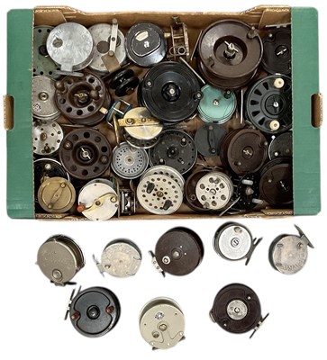 Lot 318 - A collection of forty assorted vintage fishing...