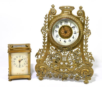 Lot 2625 - A late 19th /early 20th century brass easel...