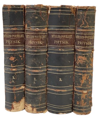 Lot 407 - MÜLLER-POUILLET; 'Physik und Meteorologie',...