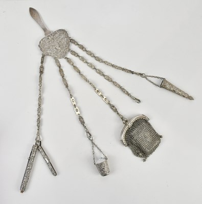 Lot 2052 - WILLIAM J HOLMES; a Victorian hallmarked...