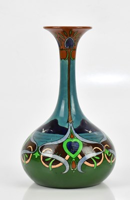 Lot 548 - WILEMAN & CO; a Foley Intarsio range vase,...
