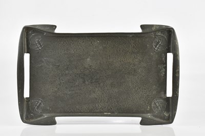 Lot 63 - ARCHIBALD KNOX FOR TUDRIC PEWTER; a Liberty &...
