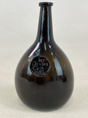 Lot 1 - An exceptionally rare sealed wine bottle of...