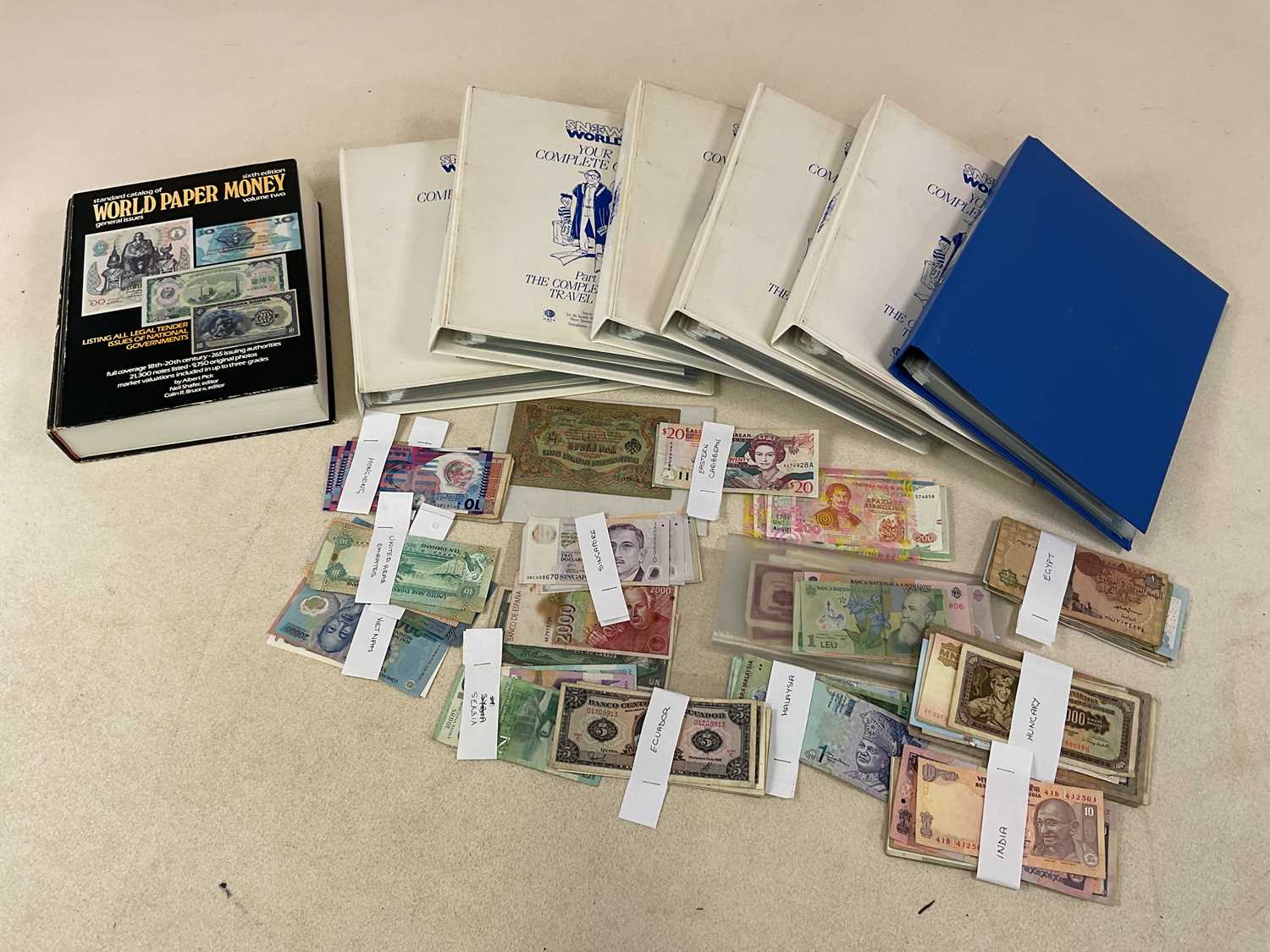 Lot 309 - BANKNOTES; a varied, extensive, and well...