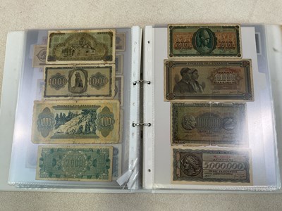 Lot 309 - BANKNOTES; a varied, extensive, and well...