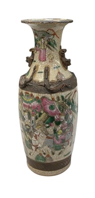 Lot 1015 - An early 20th century Chinese crackle glazed...