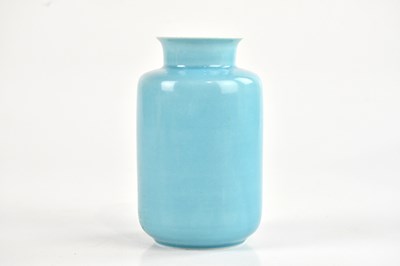 Lot 1191 - A Chinese porcelain vase of cylindrical form...