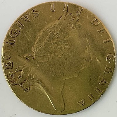Lot 560 - A George III half guinea, 1790.