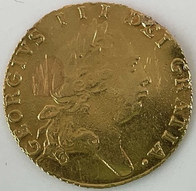 Lot 563 - A George III half guinea, 1794.