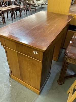 Lot 47 - A late 19th century Gothic Revival mahogany...
