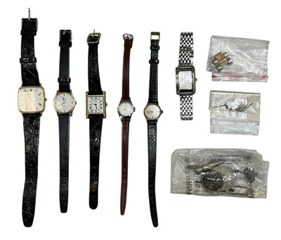 Lot 1451 - Five assorted lady's wristwatches including...