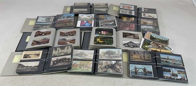 Lot 347 - POSTCARDS; a good and large varied collection,...