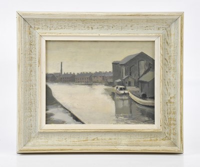Lot ROGER HAMPSON (1925-1996): oil on board,...