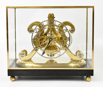 Lot 84 - W WIGSTON & W STRUTT DERBY; a brass epicyclic...