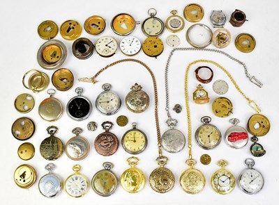 Lot 1564 - A watchmaker’s lot of pocket watches,...