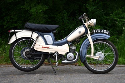 Lot 1377 - RALEIGH; Supermatic automatic moped model RM5,...