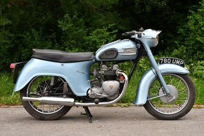 Lot 1372 - TRIUMPH; model twenty one, 350cc, registration...