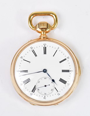 Lot 1552 - LE ROY & FILS, PARIS; an 18ct yellow gold...