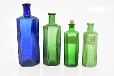 Lot 1511 - Four pharmaceutical poison bottles, two...