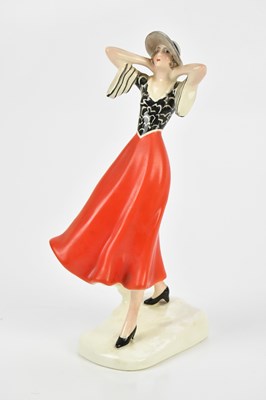 Lot 428 - STEPHAN DAKON FOR GOLDSCHEIDER; an Art Deco...