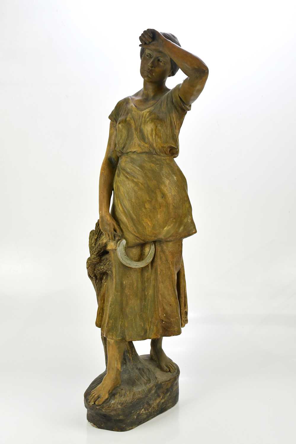 Lot 380 - FRIEDRICH GOLDSCHEIDER; an large and...