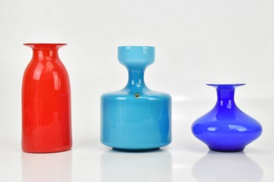 Lot 269 - A Venetian art glass vase, with opaque cased...