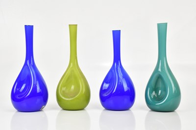 Lot 314 - HOLMEGAARD; four contemporary Swedish art...