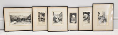 Lot 2162 - DOROTHY F SWEET; pencil signed etching,...