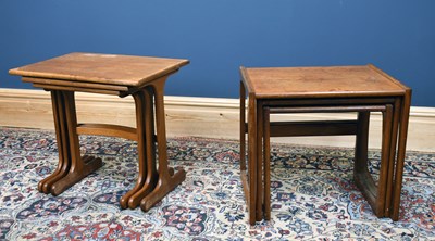 Lot 3011 - G-PLAN; a Fresco range teak nest of three...