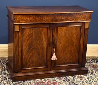 Lot 2777 - A Victorian mahogany chiffonier, with secret...