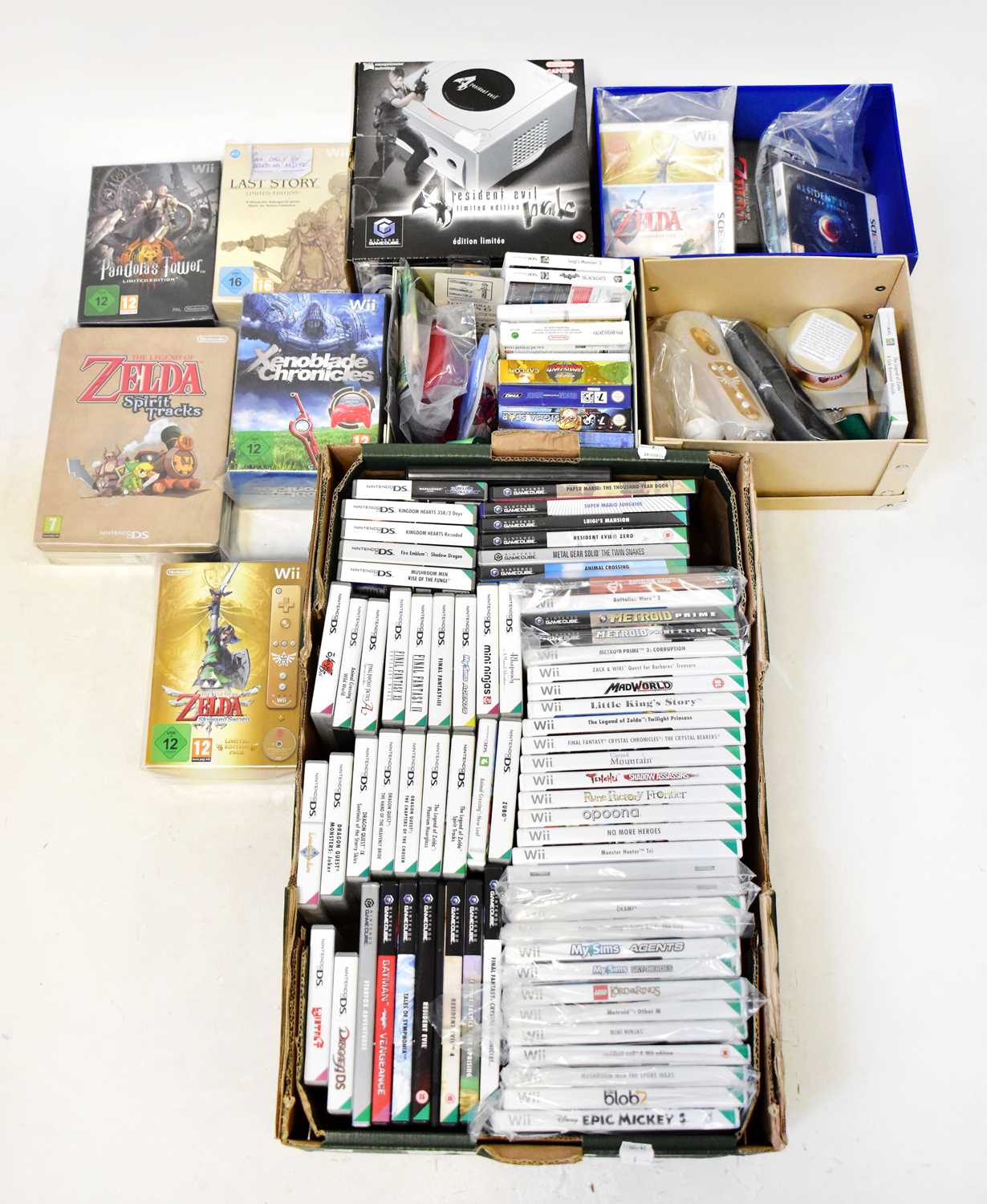 Lot 543 - NINTENDO; a 'Resident Evil 4' limited edition...