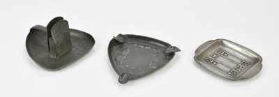 Lot 175 - ARCHIBALD KNOX FOR ENGLISH AND TUDRIC PEWTER;...