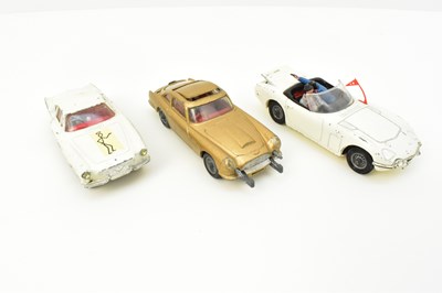 Lot 383 - Two James Bond 007 vehicles comprising the...