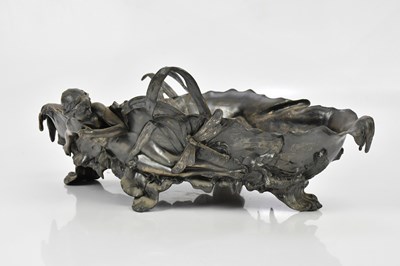 Lot 153 - IN THE MANNER OF WMF; a large Art Nouveau...