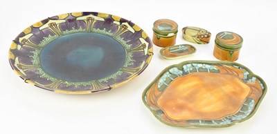 Lot 486 - MINTON; a Secessionist range wall charger with...