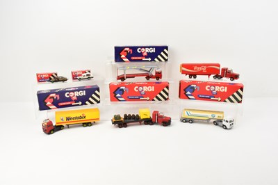 Lot 326 - CORGI; six boxed diecast model vehicles,...