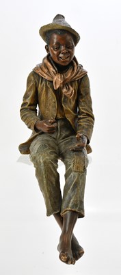 Lot 493 - FRIEDERICH GOLDSCHEIDER; a terracotta model of...